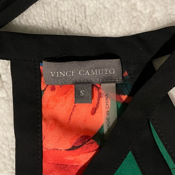 Vince Camuto Floral Sleeveless Blouse Size Small - Picture 3 of 5
